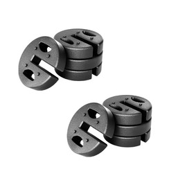 Canopy Weights Set of 8, No-Pinch Design for Easy Setup and Removal, 80 lbs - Secure Tents, Canopies, and Umbrellas for Outdoor Events