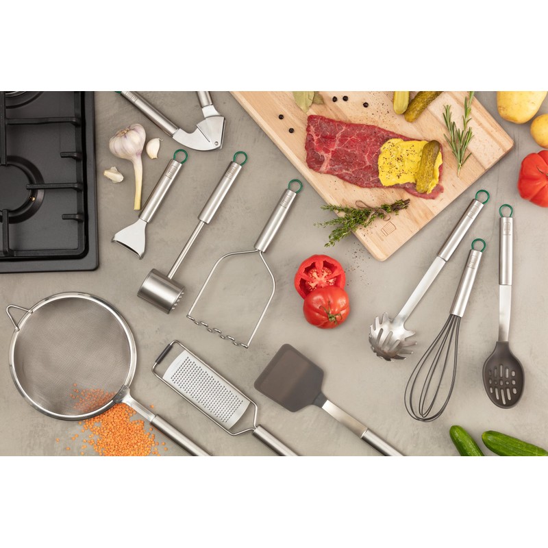 FACKELMANN Chefkoch trifft High-quality Meat Tenderiser Made of Stainless Steel,