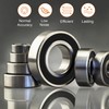 sourcing map 6806-2RS Ceramic Bearings 30mm x 42mm x 7mm