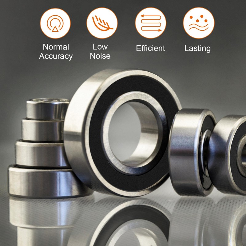 sourcing map 6806-2RS Ceramic Bearings 30mm x 42mm x 7mm