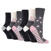 Gentle Grip - Pack of 6 Women's Cotton Pure Pattern