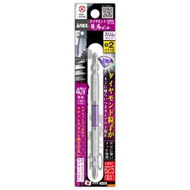 ANEX Diamond Dragon Toughness Bit, Double-Ended Slim, No Magnet +2 x 110 ADRS-2110