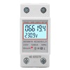 LCD Digital Electricity Meter Single Phase 2 Pin DIN Rail