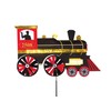 In the Breeze 2508 Steam Engine Ground Spinner-Garden Decoration