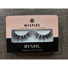 Ryshi Wispies Faux False Eyelashes Add Volume Wispy Fluffy Glamorous