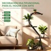 FURRIFIC Soporte para Plantas con Luz de Crecimiento 4Niveles en