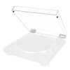 MANAYO Replacement Dust Cover for AT-LP60X/ATLP60XBT, Acrylic Record Player Dust
