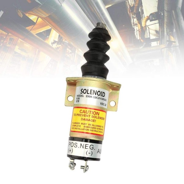 Engine Shutdown Shut Off Solenoid, 12v Fuel Shut Off Solenoid