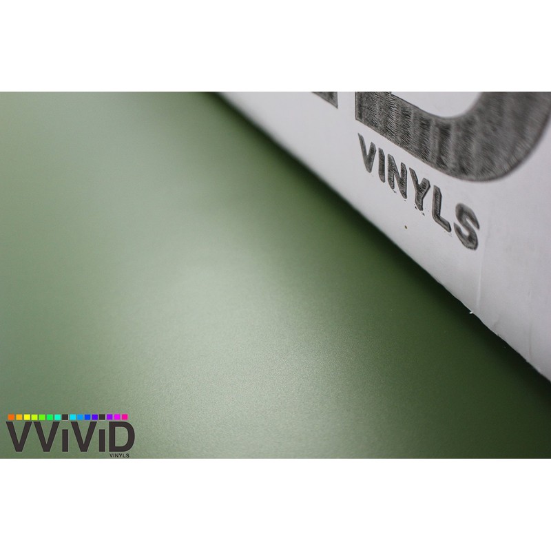 VViViD Matte Military Khaki Green 5ft x 3ft Vinyl Wrap