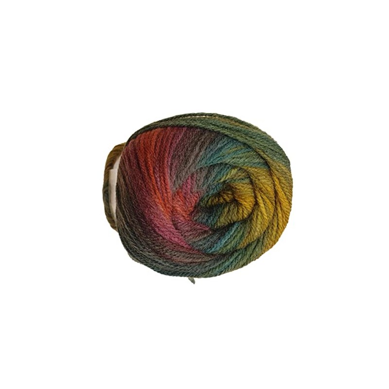 James C Brett Aurora DK 20% Wool Rainbow Knitting Crochet