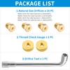 Catilon Natural Gas Orifices Nozzle Conversion Kit, Propane to Natural