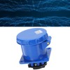 Waterproof Industrial Plug IP67 Compact Insulation 3 Cores Rubber Sealing