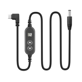 YACSEJAO USB C to DC 5.5x2.1mm Adjustable Voltage Power Cable, 1M/3.3 FT