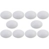 Danto® Pack of 10 Door Bumms White Diameter 60 mm