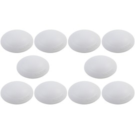 Danto® Pack of 10 Door Bumms White Diameter 60 mm Height 15 mm Plastic