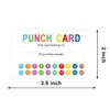 OUNENO 200 Pack Reward Punch Cards Behavior Incentive Awards for