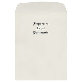 Exhibitindexes® Important Legal Document Envelopes