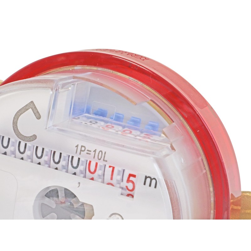 Somatherm For You 104520502 Division Meter for Hot Water R100,