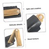 Baluue Folding Wooden Beard Comb with Case Compact Mustache Comb