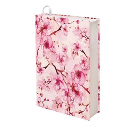 Pointodoor Cherry Blossom Women Book Covers Book Sleeve Reusable Stretchable Protective Cover Washable Textbook Jacket Hard Books Cover for Paperbacks