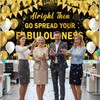 VeyoCraft Going Away Party Decorations - Alright Then Go Spread