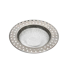 2 Pcs Kitchen Sink Strainer Bathroom Strainer Stainless Steel Wire Bathroom Hair Blocking Sink Strainer Prevents Pests Prevents Rust Universal 7.8cm Shower Drain Dense Filter Holes
