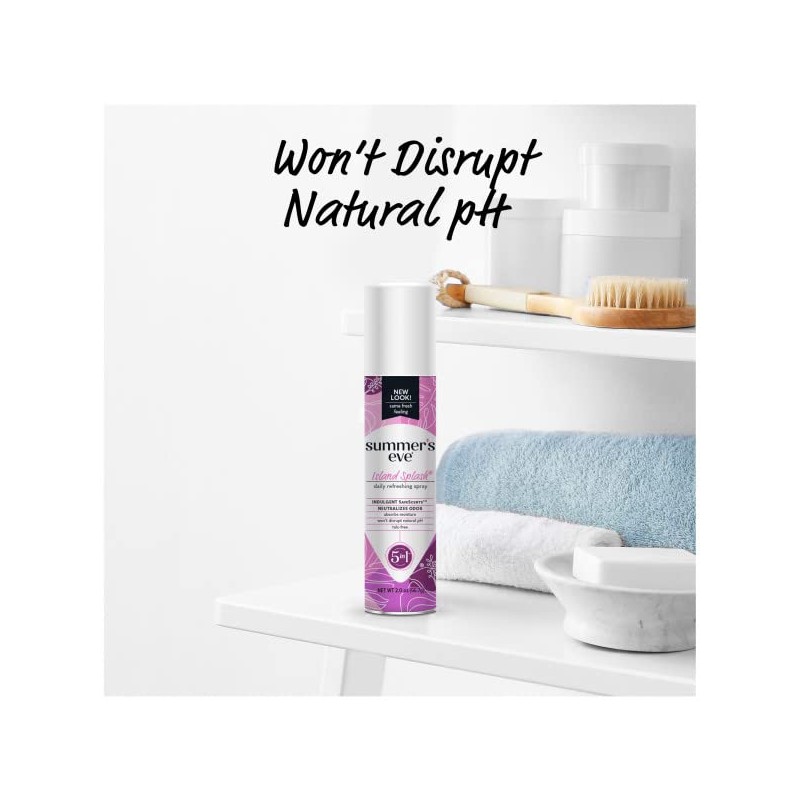 Summer's Eve Feminine Deodorant Spray Island Splash Deodorant