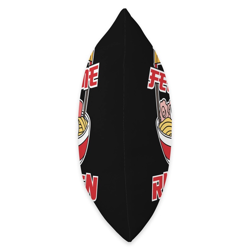 Ramen Noodles Throw Pillow