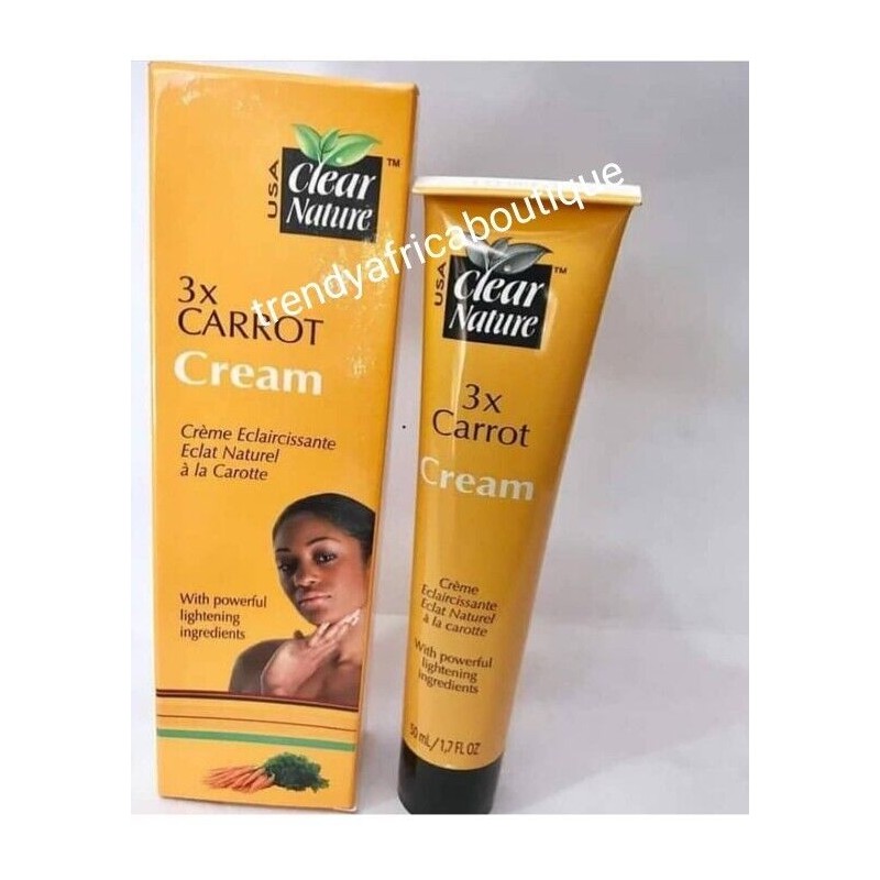 clearnature Clear Nature Carrot Natural Brightening & Glowing Face Cream.