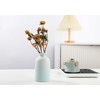 HUPADOBIL - Blue Small Ceramic vase Dry Flower Vases for