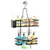 SWTYMIKI Hanging Shower Shelf - Shower Shelf for Hanging 360°
