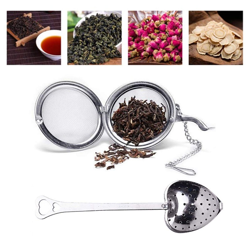 4 Pack Tea Infuser Stainless Steel Mesh Tea Ball for