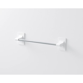 Ikenaga Iron MGT-30W Towel Rack, Magnet, 11.8 inches (30 cm), Made in Japan, Stainless Steel, White