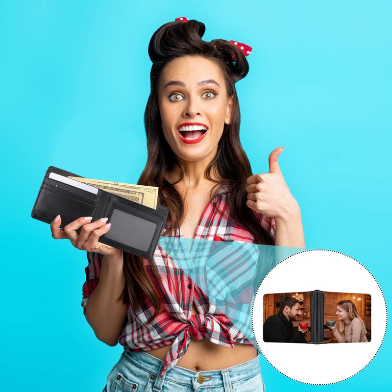 Prasacco Sublimation Wallet Blank Heat Transfer Multifunctional Wallet Graduation Gifts