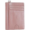 Unbranded Women's Genuine Leather RFID Card Holder Thin Front Pocket