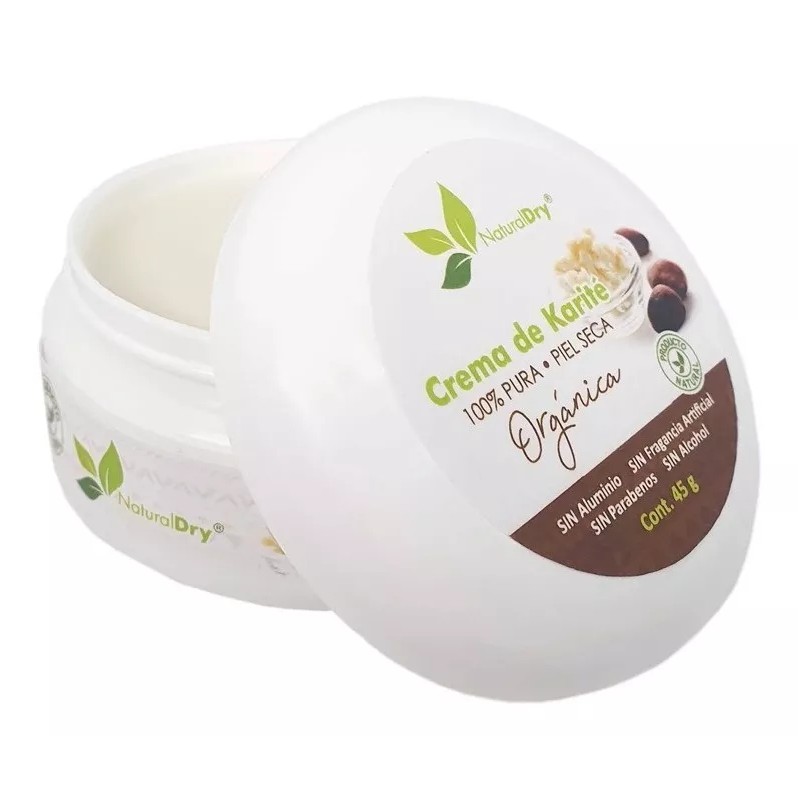 Naturaldry Manteca De Karité Orgánica 45g Naturaldry