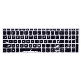 Silicone Keyboard Cover for Lenovo 2020 2019 IdeaPad 15.6" 17.3" 320 330 330s 340s 520 S540 720s 130 S145 L340 S340 V330 V130 |ThinkBook 15 | Ideapad 3 15 15.6" 17.3" Protector Skin,Space