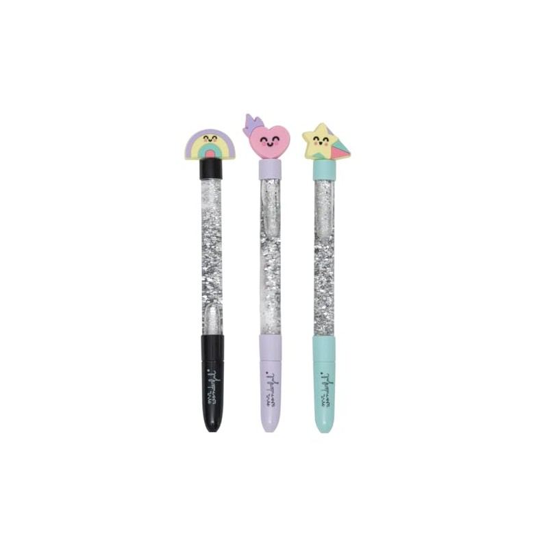 Mr.Wonderful Pencil Case with 3 Pens - This Will Be