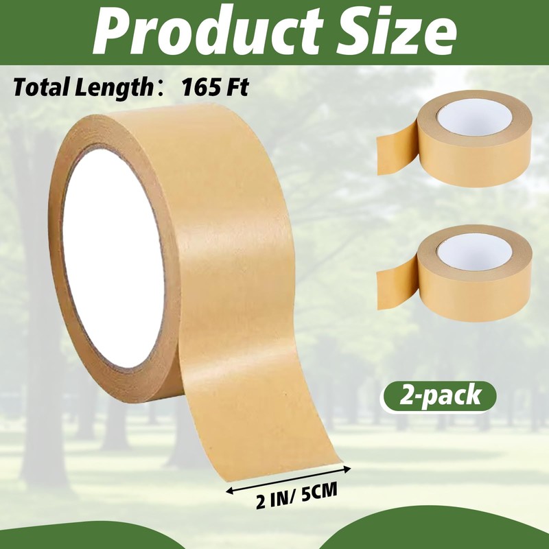 2 Packs 165 Ft x 2 Inch Tree Trunk Wrap
