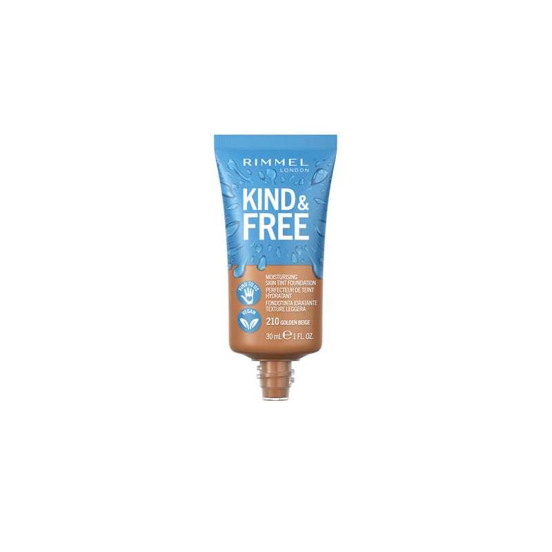 Rimmel Kind & Free Skin Tint Moisturising Foundation 30ml #210