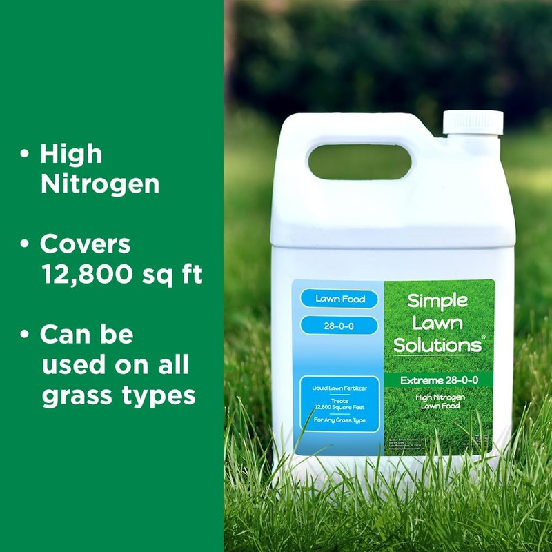 Maximum Green & Growth Fertilizer High Nitrogen 28-0-0 Lawn Food