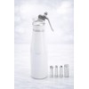Whipped Cream Dispenser–Double Wall Insulated Aluminum Water Bottle with Stainless