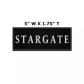 Athena Brands Stargate Embroidered Patch Iron / Sew-On Costume TV Series Applique