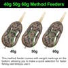 Realure Inline Method Feeders for Carp Fishing, Aluminium Coarse Fishing