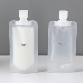 Travel Cosmetic Refill Pouches: Empty Containers for Flights & Camping Sport 30mm 30ea