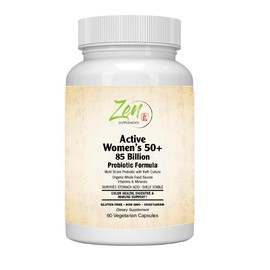 Zen Supplements Active Women’s 50+ 85 Billion Probiotic Formula