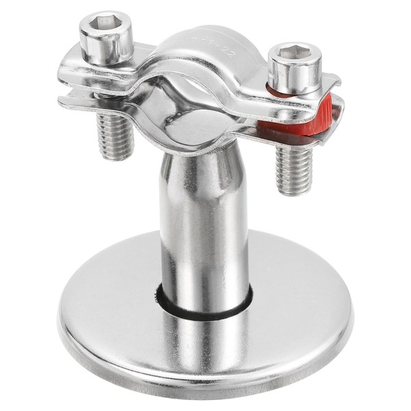 QUARKZMAN Pipe Support, Stainless Steel Pipe Support Holder, Adjustable Pipe