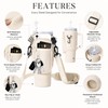 40 oz Water Bottle Carrier for Hands-Free Travel – Neoprene