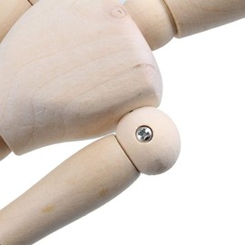 VOANZO 12" Wooden Artist Doll Perfect for Home Decoration/Drawing Human Figure