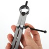 3 Piece Spring Caliper/Divider Set, 8 inches Inside Spring Outside